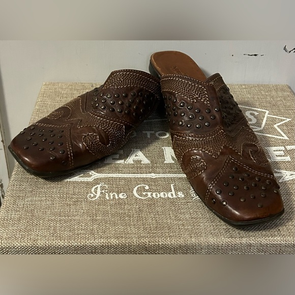 Sesto Meucci Shoes - Sesto Meucci Studded Slip On Mules